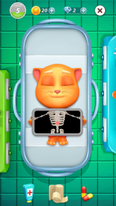 اسکرین شات برنامه Virtual Pet Tommy - Cat Game 2