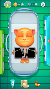 اسکرین شات 4 برنامه Virtual Pet Tommy - Cat Game