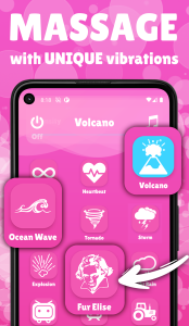 اسکرین شات 2 برنامه Vibrator: Strong Vibration App