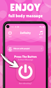 اسکرین شات 1 برنامه Vibrator: Strong Vibration App
