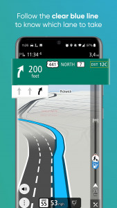 اسکرین شات برنامه TomTom GO Navigation 4