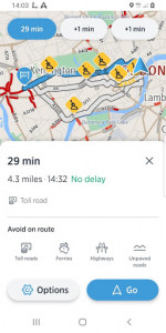 اسکرین شات برنامه TomTom AmiGO - GPS, Speed Camera  & Traffic Alerts 8