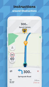 اسکرین شات برنامه TomTom AmiGO - GPS, Speed Camera  & Traffic Alerts 1