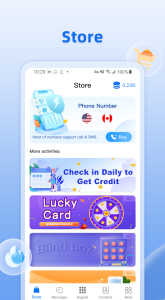 اسکرین شات 2 برنامه Call Now - Privacy number