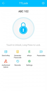 اسکرین شات برنامه TTLock 3