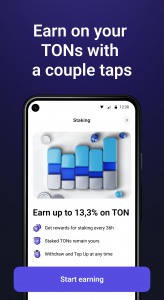 اسکرین شات برنامه Tonhub — TON wallet 3