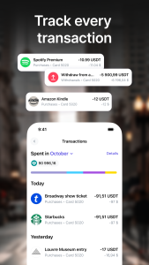 اسکرین شات 4 برنامه Tonhub: Crypto Wallet & Card