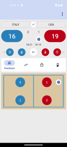 اسکرین شات برنامه Volleyball Referee 3