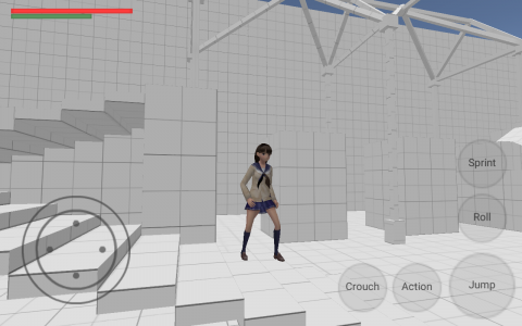اسکرین شات بازی School Girl Ragdoll Simulator 2