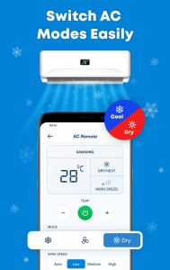 اسکرین شات 2 برنامه AC Remote Control Pro