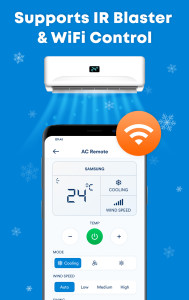 اسکرین شات 5 برنامه AC Remote Control Pro