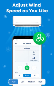 اسکرین شات 3 برنامه AC Remote Control Pro