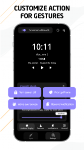 اسکرین شات 1 برنامه Smart AOD Clock & Standby Mode