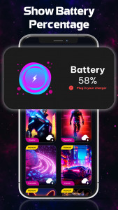 اسکرین شات برنامه Battery Charging Animation 6
