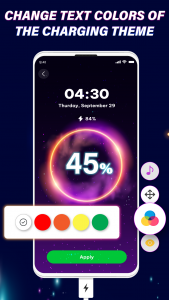 اسکرین شات 5 برنامه Battery Charging Animation 4D