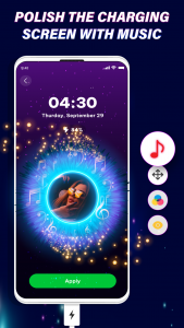 اسکرین شات 6 برنامه Battery Charging Animation 4D