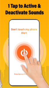 اسکرین شات 5 برنامه Don't Touch Phone - Anti Theft