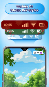 اسکرین شات برنامه Emoji Battery Widget 1