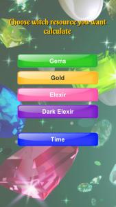 اسکرین شات برنامه Gems calc for clashers game 2