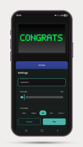 اسکرین شات 4 برنامه Font Resizer: Change Font Size