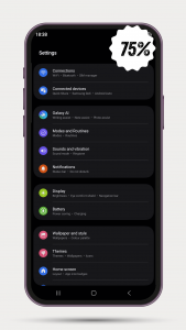 اسکرین شات 2 برنامه Font Resizer: Change Font Size