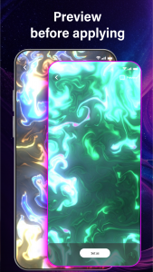 اسکرین شات 4 برنامه Magic Fluid: Live Wallpaper
