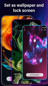 اسکرین شات برنامه Magic Fluid: Live Wallpaper 3