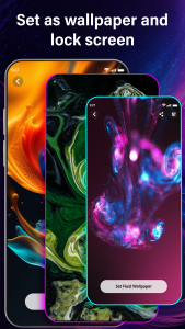 اسکرین شات 3 برنامه Magic Fluid: Live Wallpaper