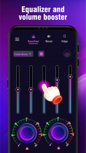 اسکرین شات 3 برنامه Volume Booster: Sound Booster