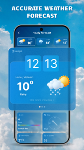 اسکرین شات 2 برنامه Weather Tracker: Daily Weather