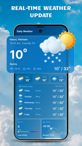 اسکرین شات برنامه Weather Tracker: Daily Weather 1