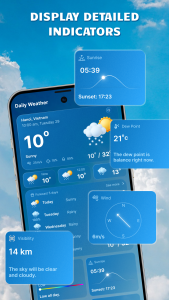 اسکرین شات 3 برنامه Weather Tracker: Daily Weather