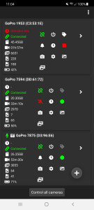 اسکرین شات برنامه Bluetooth Remote for GoPro® 1