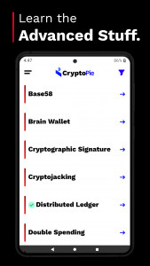 اسکرین شات برنامه Crypto Pie: Learn Crypto & BTC 6