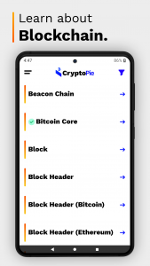 اسکرین شات برنامه Crypto Pie: Learn Crypto & BTC 3
