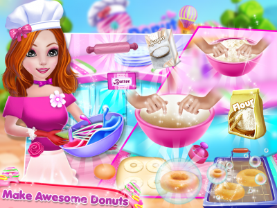 اسکرین شات بازی Donut Maker - Chef Cook Bakery 2
