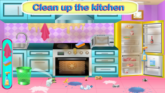 اسکرین شات بازی Girls Home Cleaning & Repair 3