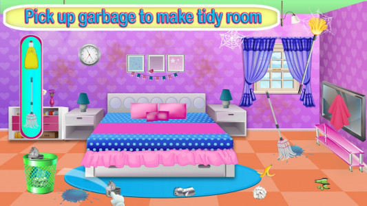 اسکرین شات 1 بازی Girls Home Cleaning & Repair