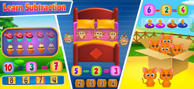 اسکرین شات بازی Preschool Kids Math Learning Game 3