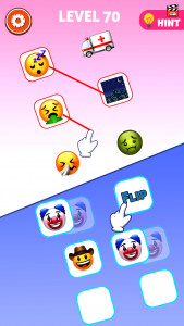 اسکرین شات بازی Emoji Matching Connect Puzzle 4