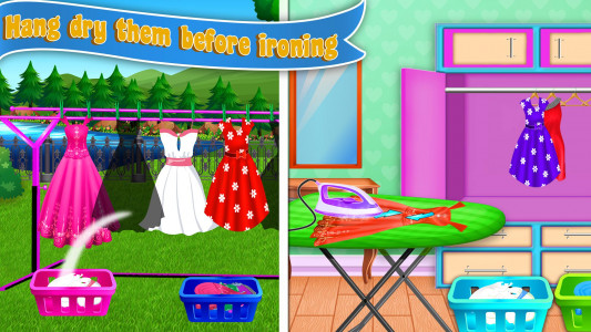 اسکرین شات بازی Home Laundry & Dish Washing: M 5