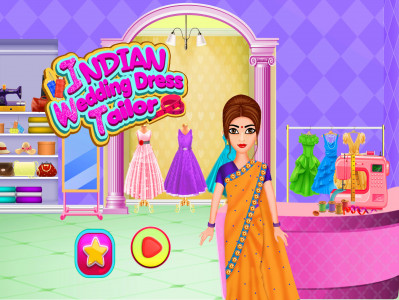 اسکرین شات بازی Indian Wedding Dress Tailor 1