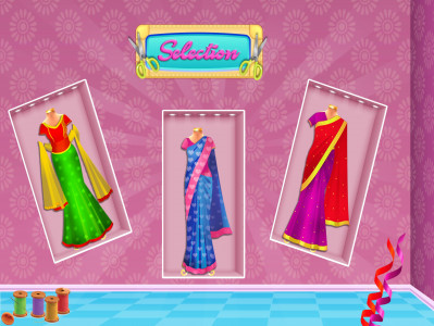 اسکرین شات بازی Indian Wedding Dress Tailor 6