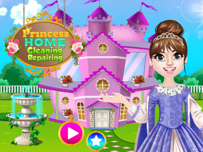 اسکرین شات بازی Princess Doll House Games 4