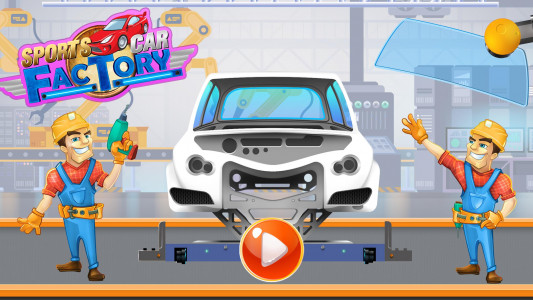 اسکرین شات بازی Sports Car Factory 1