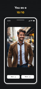 اسکرین شات 4 برنامه Umax AI: Looksmaxxing & Mewing