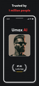 اسکرین شات 1 برنامه Umax AI: Looksmaxxing & Mewing