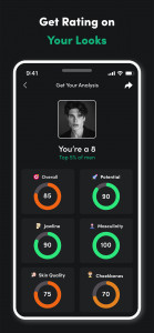 اسکرین شات 3 برنامه Umax AI: Looksmaxxing & Mewing