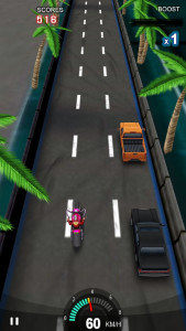 اسکرین شات بازی موتور سرعتی 3