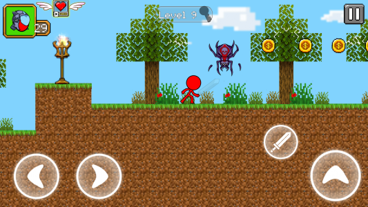 Red Stickman: Stick Adventure Game for Android - Download